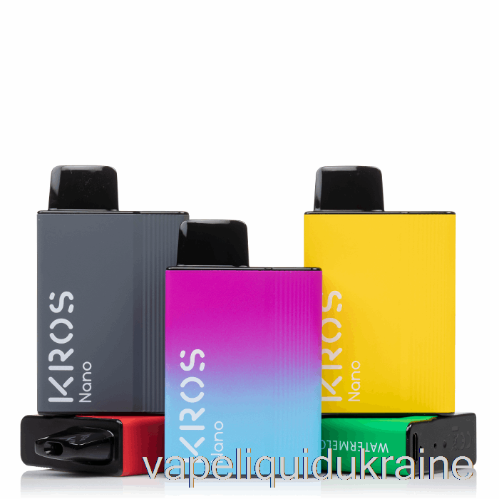 Vape Liquid Ukraine Kros Nano 5000 Disposable Honeydew Watermelon